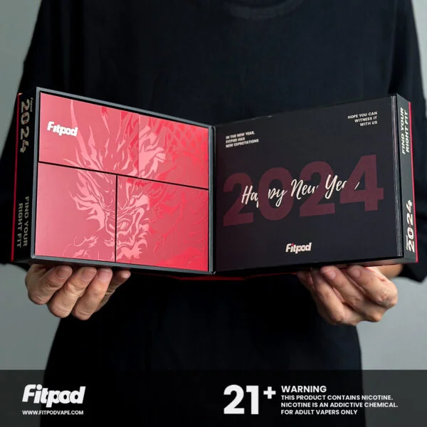 [主機套組] Fitpod Slyeek斯萊克 龍年限量版  雙主機超值優惠套組（含三代主機一台/四代主機一台 /空倉兩組/原廠掛繩2組）超值優惠套組：圖片 3