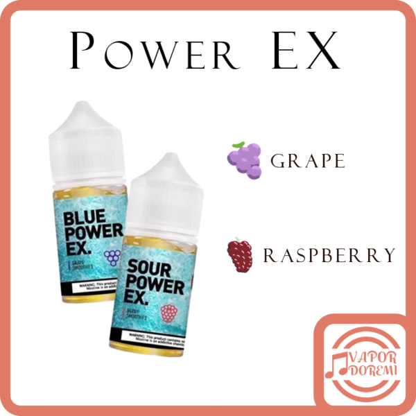 [3分涼]Power EX (原Power新版) 莓果覆盆子 葡萄 小煙油30ML 35MG