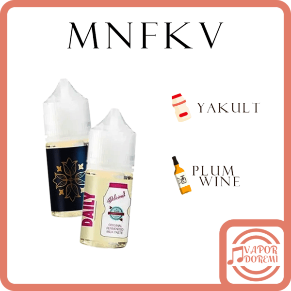 [停產] MNFKV機車鹽 養樂多 檸檬氣泡酒 梅酒 小煙油30ml 36mg