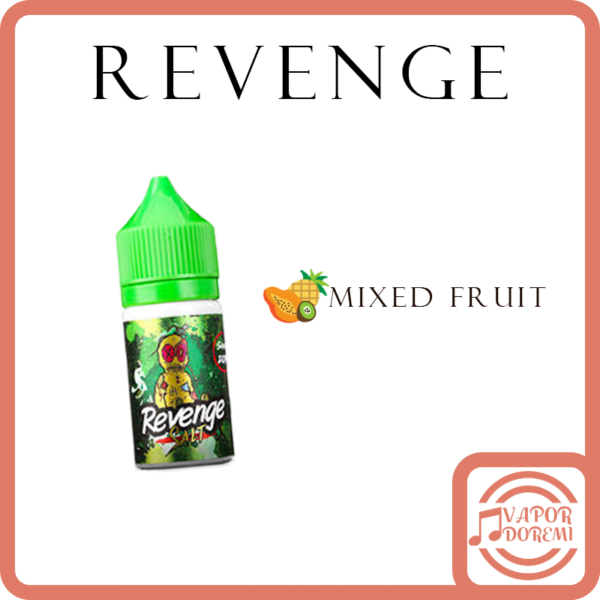 [馬來西亞原廠正品] [不涼]Revenge巫毒小綠人 綜合水果 30ML 35MG