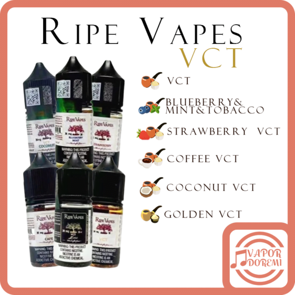 [新口味][美國原裝] [不涼] Ripe Vapes VCT 聖胡安 生命之樹 VCT系列 小煙油30ml(30mg\50mg)