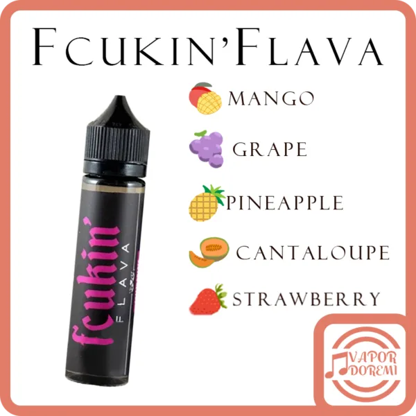 [暫缺][馬來西亞原裝正品] Fcukin' Flava FF 泡泡糖系列 大煙油60ML 6mg