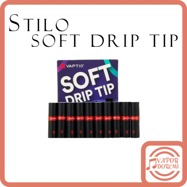 Vaptio Stilo 軟吸嘴\仿紙菸吸嘴(一盒10入)
