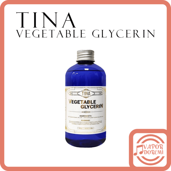 [美國品牌]TINA Vegetable Glycerin 植物甘油 稀釋液 調和液 PG60 VG40