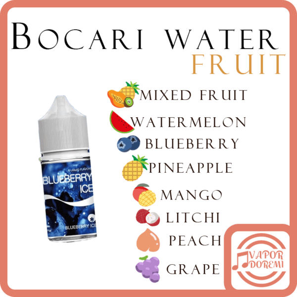 [3分涼]E-Liquid Flavors 藍冰 水果系列 綜合水果|西瓜|藍莓|鳳梨|芒果|荔枝|蜜桃|葡萄 小煙油30ML 35mg