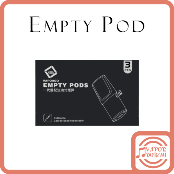 Empty pod 空倉 Relx\Sp2\悅克一代通用空倉 一盒3入 幾乎不漏油