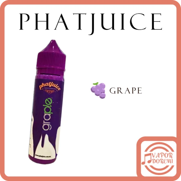 [馬來西亞品牌] PhatJuice 酷斃葡萄 嗨啾葡萄 大煙油 60ML 6MG