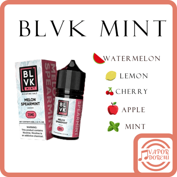 [2-3分涼][美國品牌] BLVK 獨角獸 薄荷系列 小煙油30ML 35MG
