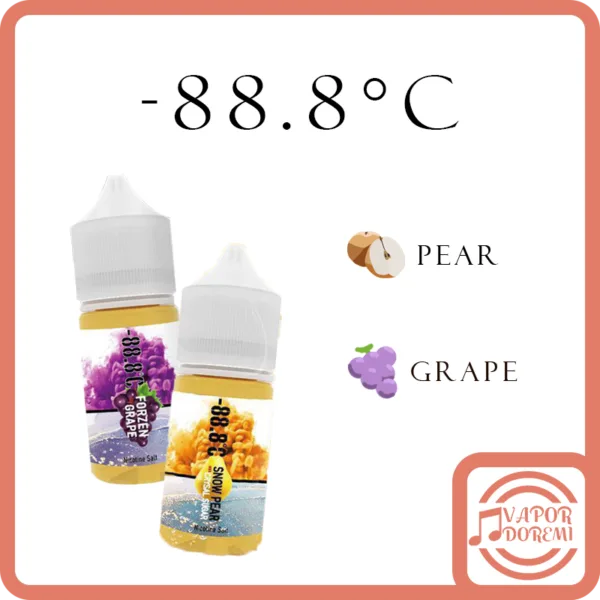 [3-4分涼][神油再現] -88.8°C 小煙油 冰糖雪梨 急凍葡萄 30ML 30MG