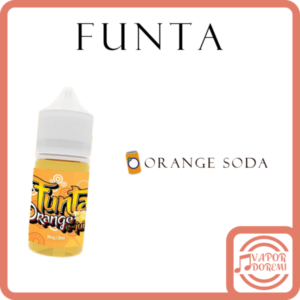 [3分涼]FUNDA 芬達橘子汽水 小煙油30ML 30MG