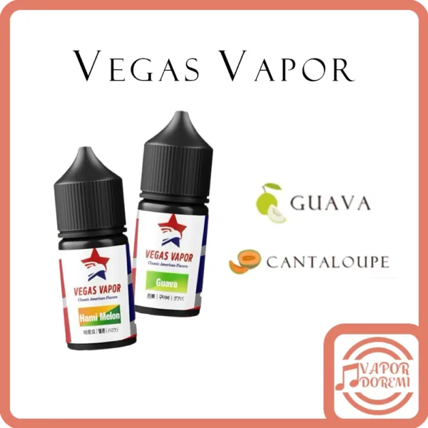 【不涼首選】[美國品牌] VEGAS VAPOR 芭樂 哈密瓜 30ml 30MG小煙油