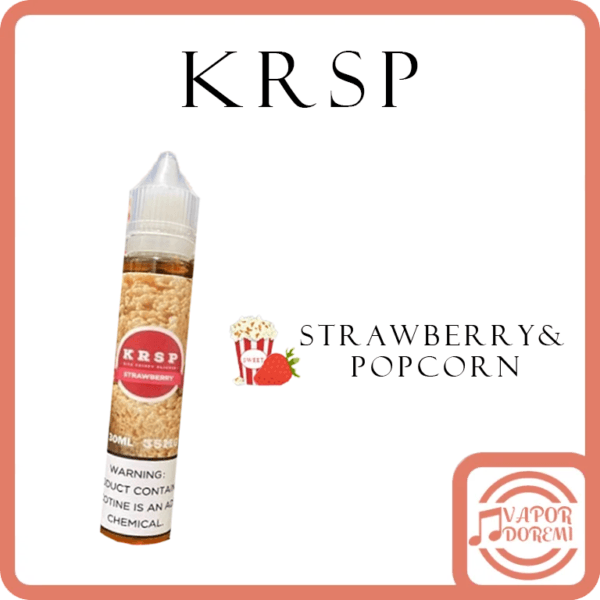 [不涼]KRSP 草莓脆皮爆米花 小煙油30ML 35MG