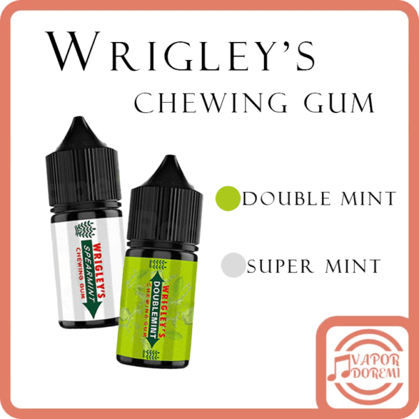 [4分涼]Wrigley's Chewing Gum 青箭口香糖 雙倍薄荷 小煙油30ML 30MG
