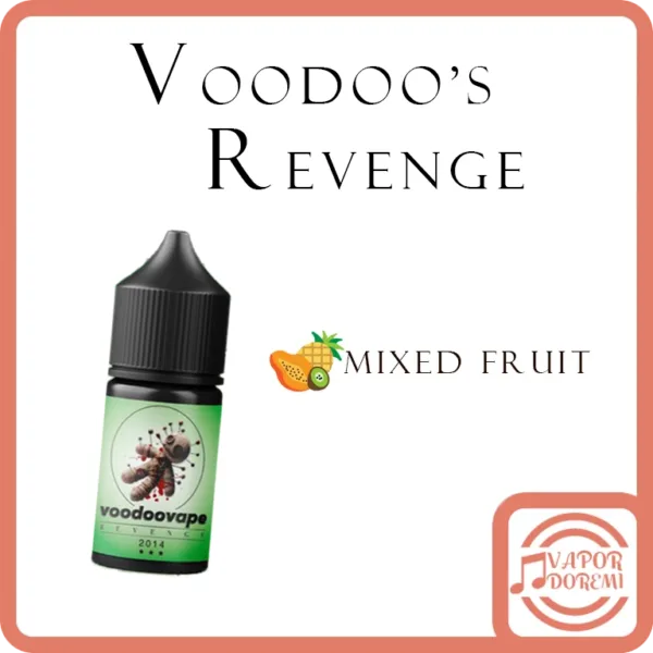 [新品到貨!!] [2分涼]Voodoo Revenge 巫毒復刻版 小煙油 30ML
