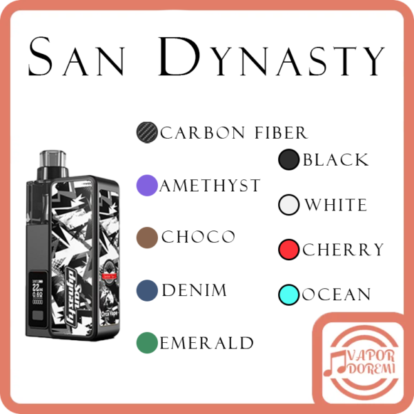 [新品到貨][主機套組] San Dynasty 小海豚 30瓦輸出 大煙/小煙通用